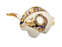 Скульптура Бык- символ года с часами