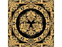 Платок Златоустовская гравюра