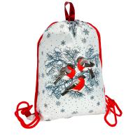 РЮКЗАК ЗА ОКОШКОМ СНЕГИРИ синий (текстиль) до 1
