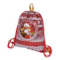 РЮКЗАК ДЕДУШКИНЫ СКАЗКИ красный (текстиль) до 1