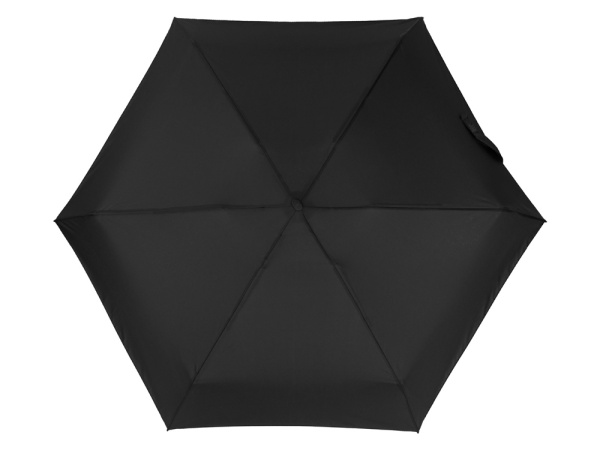 Складной cупер-компактный механический зонт Compactum, черный