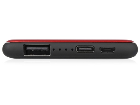 Портативное зарядное устройство Shell, 5000 mAh, красный