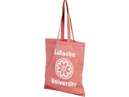 Сумка-тоут Pheebs из переработанного хлопка 150 г/м2, красный