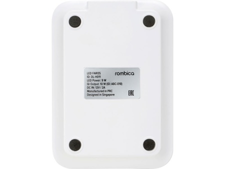Настольная лампа Rombica LED FAROS, белый (квадратное основание)