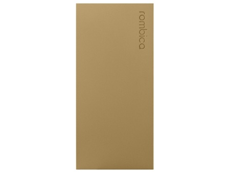 Внешний аккумулятор Rombica NEO ARIA Amber, 10000мАч, Soft-touch, PD, QCharge, Type-C, янтарный