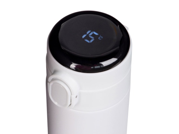 Вакуумная термокружка Waterline с медной изоляцией Bravo, 400 мл, белый