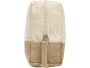 Косметичка Jute с ручкой из хлопка и джута