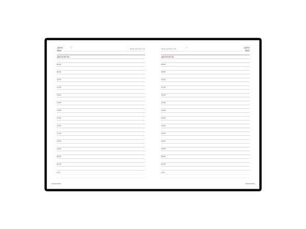 Ежедневник недатированный А6+ Velvet, темно-синий