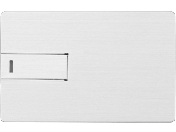 USB-флешка на 64 Гб Card Metal в виде металлической карты