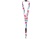 Ланъярд под сублимацию с карабином, межуровневым замком и замком обрыва, 2 см