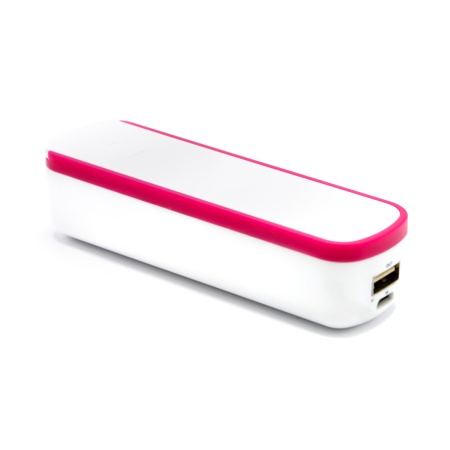 Внешинй аккумулятор Map 2200 Mah, розовый