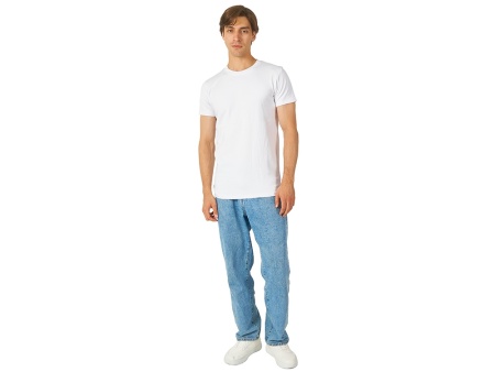 Футболка HD Fit короткий рукав с эластаном_3XL, мужская,белый