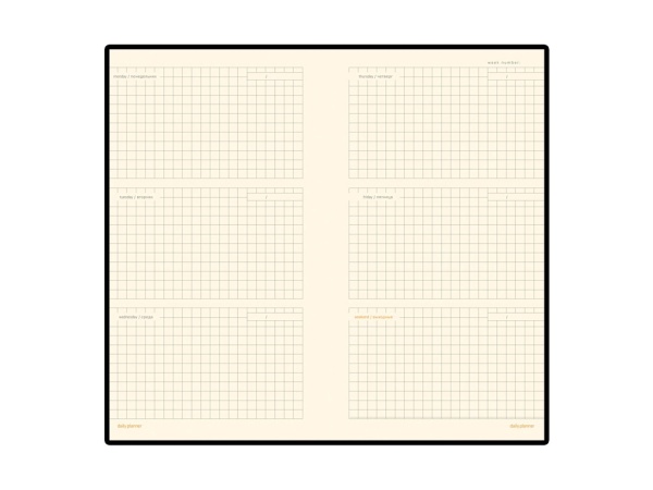 Еженедельник недатированный А6 Metropol, синий