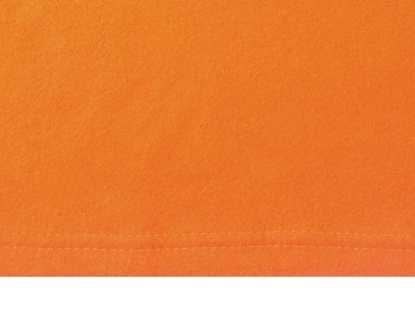 Плед для путешествий Flight в чехле с ручкой и карманом, оранжевый