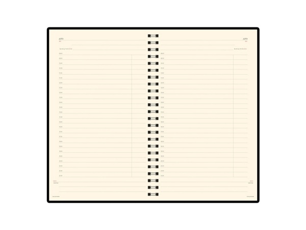 Ежедневник А5 недатированный Milano, темно-синий