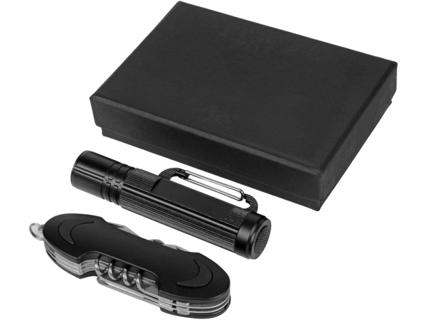 Подарочный набор Ranger:фонарик, нож многофункциональный