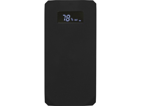 Портативное зарядное устройство Quickr с функцией быстрой зарядки, 10000 mAh, черный
