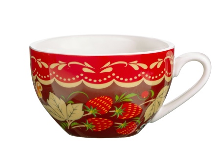 Набор Моя Россия: чайно-кофейная пара Матрешка и книга Россия на русском. языке