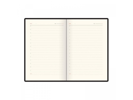 Ежедневник недатированный А5 Boston, оранжевый