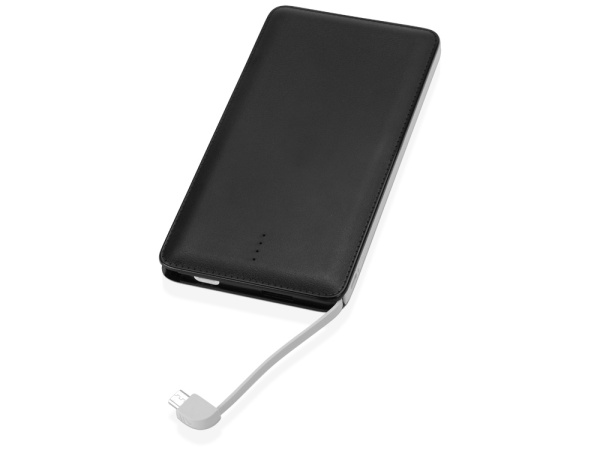 Портативное зарядное устройство Стор, 10000 mAh, черный