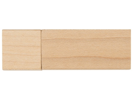 Флеш-карта USB 2.0 16 Gb Woody с магнитным колпачком, натуральный