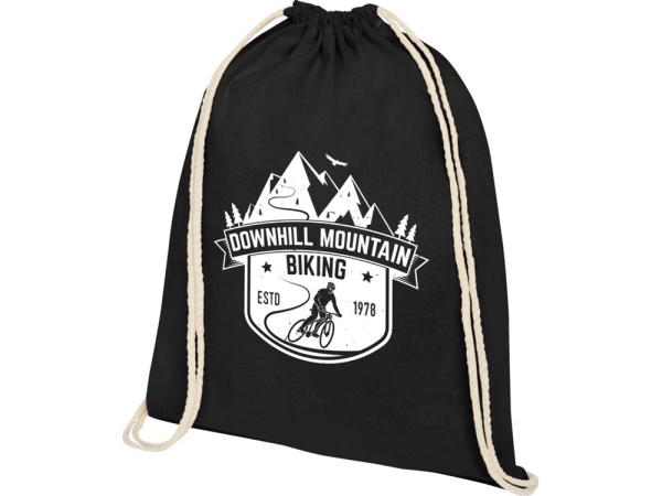 Рюкзак со шнурком Tenes из хлопка 140 г/м²