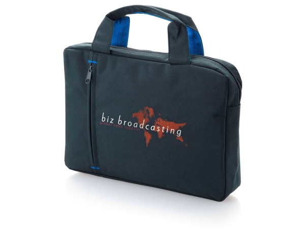 Сумка для документов Detroit, серо-синий/ярко-синий