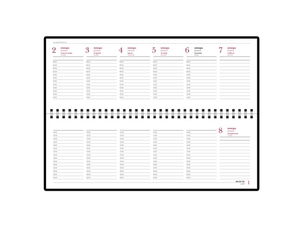 Планинг датированный Velvet на 2024 год