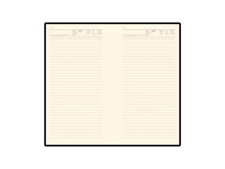 Ежедневник недатированный А5 Firenze, темно-синий navy