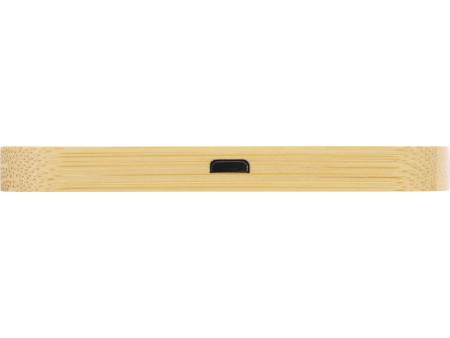USB-хаб с беспроводной зарядкой из бамбука Plato
