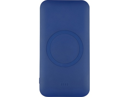 Портативное беспроводное зарядное устройство Impulse, 4000 mAh, синий