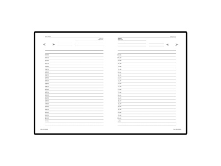 Ежедневник А6 недатированный Бумвинил, зеленый