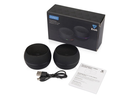 Портативные стереоколонки Tunes Evolt