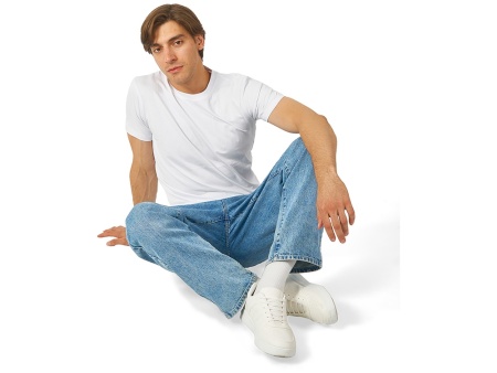 Футболка HD Fit короткий рукав с эластаном_3XL, мужская,белый