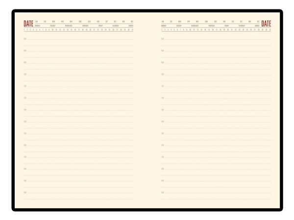 Ежедневник недатированный А5 London