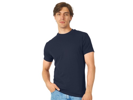 Футболка HD Fit короткий рукав с эластаном_3XL, мужская,тёмно-синий