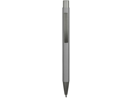 Ручка металлическая soft touch шариковая Tender, серый