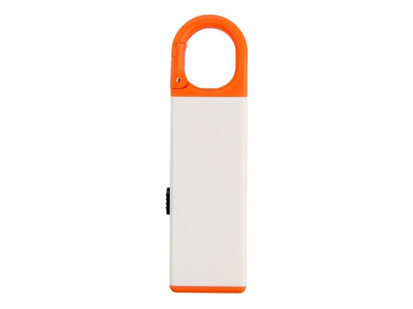 Фонарь-мультиинструмент Октопус, белый/оранжевый