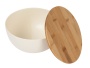 Салатник из натуральных волокон с бамбуковой крышкой Bowl