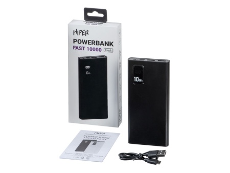 Портативный внешний аккумулятор FAST, 10000 mAh