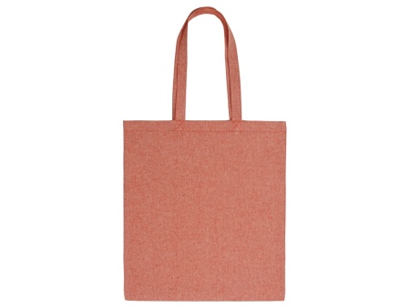 Сумка-тоут Pheebs из переработанного хлопка 150 г/м2, красный