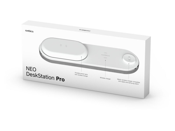 Беспроводное зарядное уcтройство 4-в-1 NEO DeskStation Pro