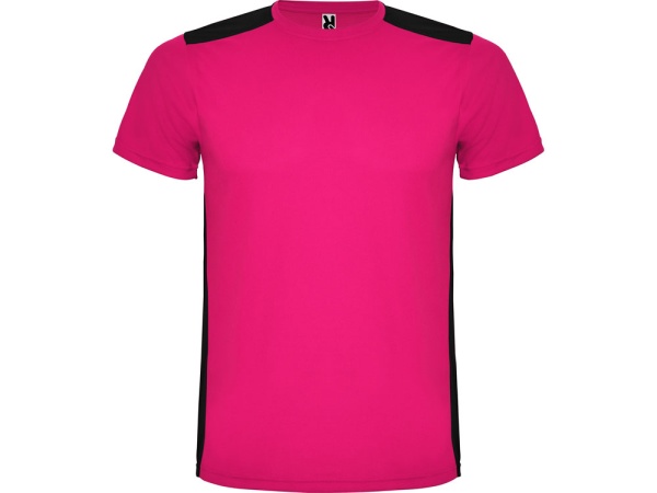 Спортивная футболка Detroit мужская, яркая фуксия/черный