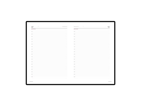 Ежедневник недатированный А4 Velvet, синий