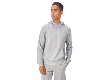 Худи Warsaw, футтер 230гр S, серый меланж