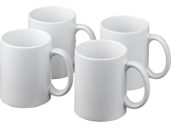 Набор из 4 керамических кружек