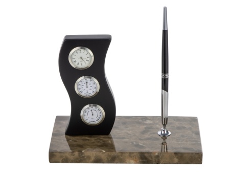 Настольный прибор Duke Господин Председатель на подставке из камня