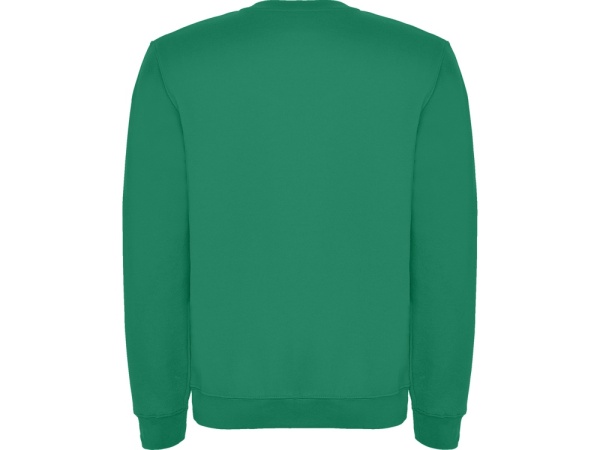 Свитшот с начесом Clasica унисекс, зеленый