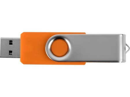 Флеш-карта USB 2.0 16 Gb Квебек, оранжевый