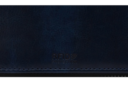 Бизнес-блокнот на молнии А5 Fabrizio с RFID защитой